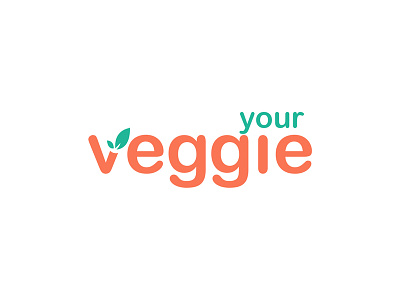 Logo for yourVeggie's brand design logo vegan veggie