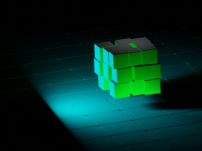 Area Lighting Cube