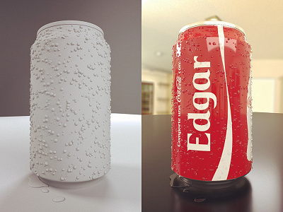Share a Coke cg coca coca cola coke cola drink modeling rendering soda
