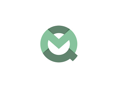 QM green icon logo