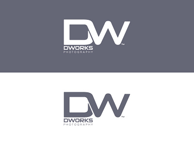 DW gray icon logo