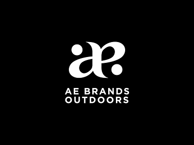 AE Brands Logo blackwhite branding logo