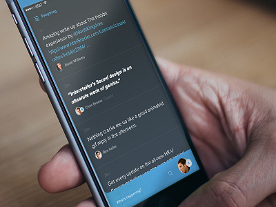 Twitter Concept concept mobile redesign timeline twitter