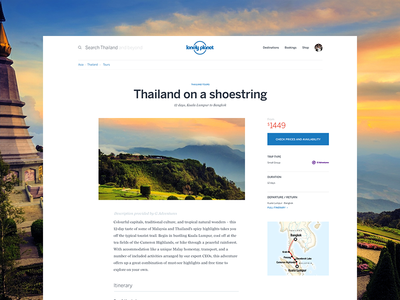 Lonely Planet - Points of interest