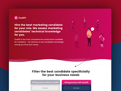 Qualifii - Landing Page