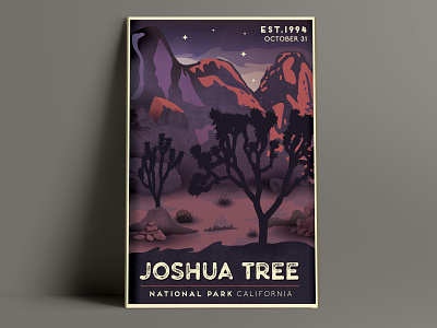 National Park Poster Series adobeillustator applepencil design illustration ipad pro nationalpark poster procreate thestates usa vintage