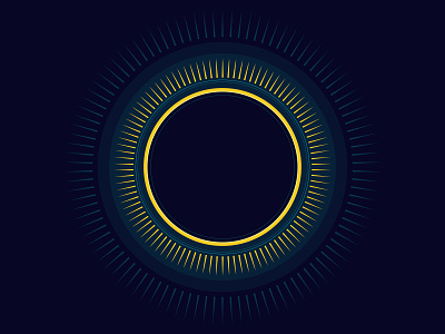 Lunar Eclipse 2017 eclipse lunar minimal minimalism space sun visual design