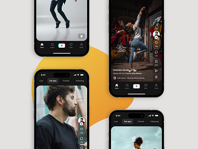 TikTok Redesign - Concept by Tybo Design on Dribbble