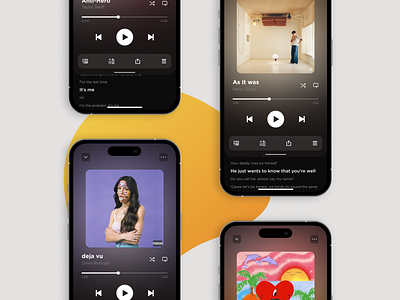 Spotify App Redesign - Concept app mobile redesign ui ux