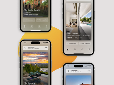 AirBnb App Redesign - Concept app design mobile redesign ui ux
