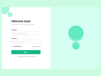 Simple Reactive Login graphic design login simple ui web