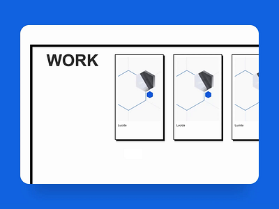 Movement on scroll intensity acceleration animation clean design horizontal horizontal scroll interaction interactive scroll scroll animation smooth scroll sticky ui web webflow