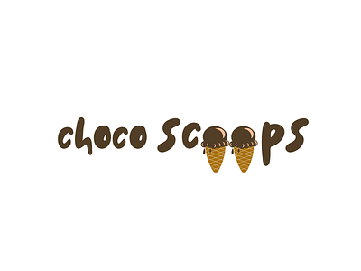 [brand name+ logo design] idea for chocolate ice cream shop branding design graphic design logo vector