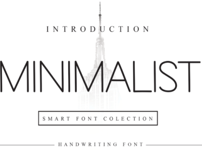 Minimalist Font 3d animation app branding design graphic design illustration logo motion graphics typography ui ux vector