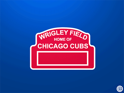 Wrigley Field animation baseball chicago cubs field wrigley