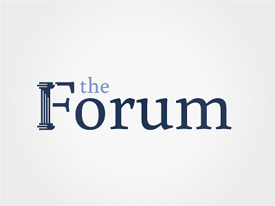 The Forum logo blitz