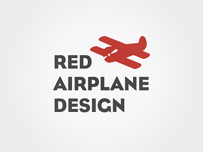 Red Airplane Design logo