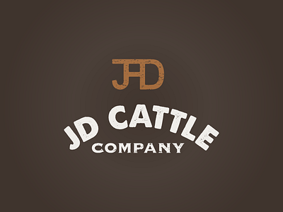 JD Cattle Company logo concept