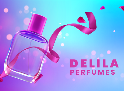 PERFUME MOCKUP CLIENTS PROJECT branding logo motion graphics