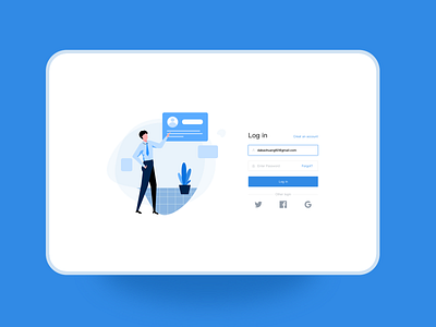 Login design login page ui