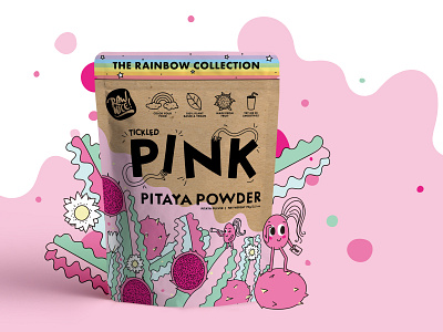 Tickled Pink Pitaya Packaging