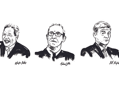Sketchy Politicians illustration