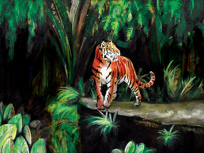 Light Tiger illustration