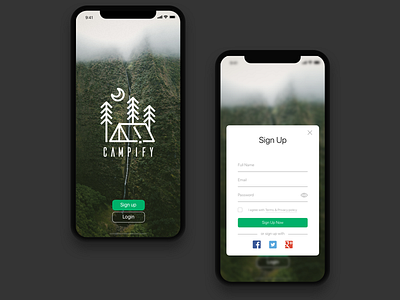 Traveling App Mockup adobe illustrator adobe photoshop design iphone x mobile user interface mockup sketch app ui user experience design user interface design ux