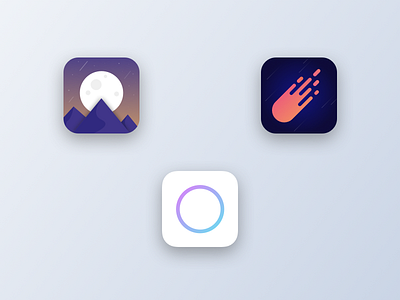 iOS App Icon Set adobe illustrator app design graphic icon icon set illustration ios app sketch ui ux