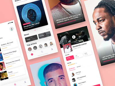 Musical Social App Concept