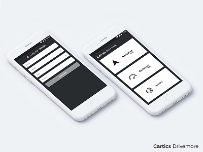 Cartics drivemore appdesign ui ux