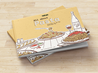 All about Pasta | Catalogue booklet catalog catalogue catalogue design design editorial food illustration graphic design illustration layout pasta illustration