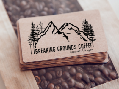 Breaking Grounds Brand branding design graphic design logo