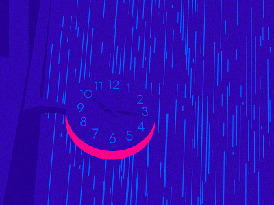 the clock colors icon illustration india minimalist mumbai