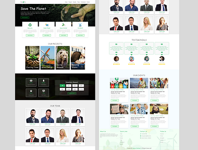 Gardening Website back end development bootstrap design front end development html css javascript landing pages responsive website uiux interface website website design website template