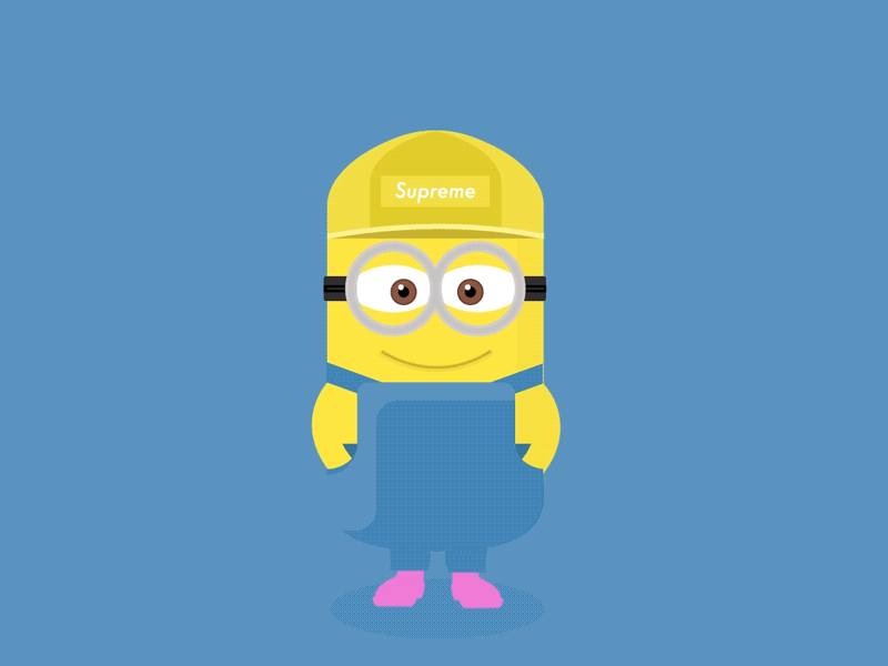 Pharrell Williams - Despicable Me 3 soundtrack adobe after effects despicable me 3 gif illustration illustrator minion pharrell photoshop universal vector williams