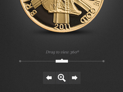 Coin Turn Around digital interactive web
