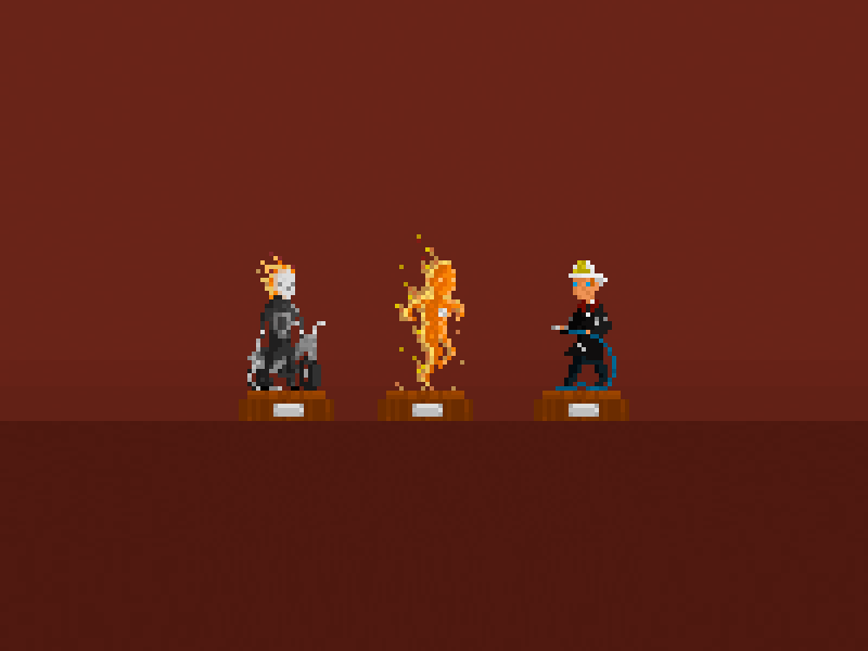 [Ghost Rider & The Human Torch vs Steve Mcqueen]