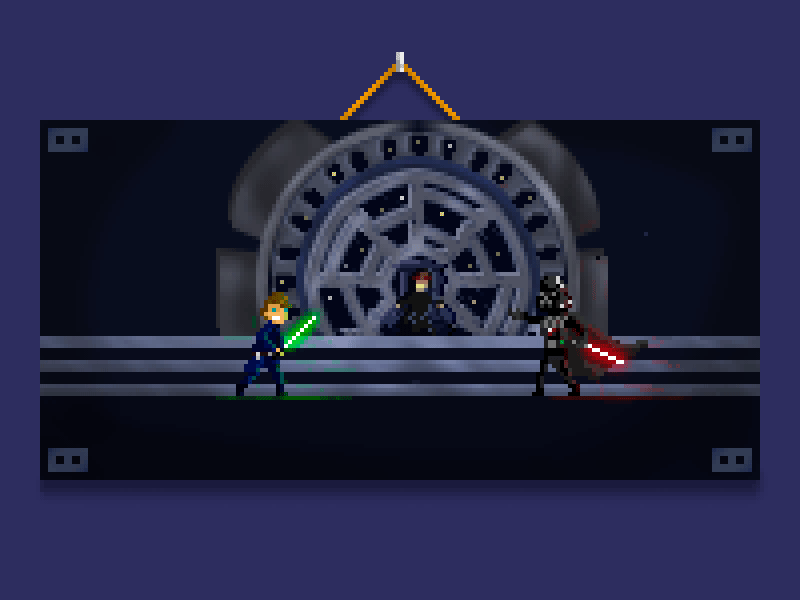 [Return of the Jedi] movies pixel pixelart star wars