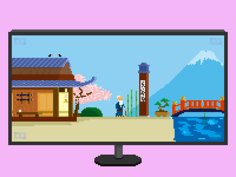 [Ninja Stuff] animation combat ninja pixel pixelart