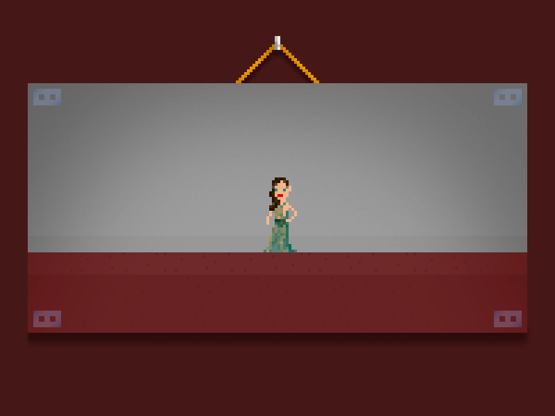 [Eva Green - Sin City Premier] celebrities green pixel pixelart