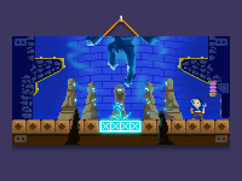 [Teslagrad] pixel pixelart tesla videogames