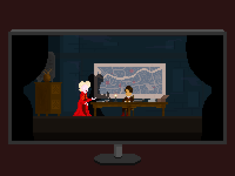 [Dracula - Bram Stoker] bram stoker dracula movies pixel pixelart vampire