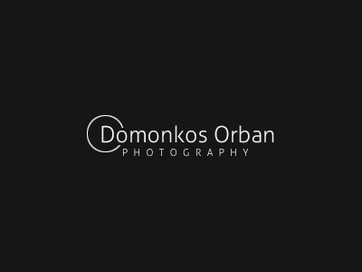 Domonkos Orban Photography Logo logo photo photographer photography simple