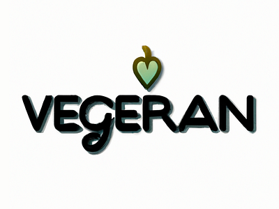 LOGO - Vegan Store branding graphic design logo