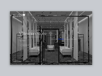 Website / My Little Architect luxury ui ux webdesign website