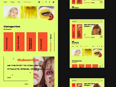 Mango ❌ colour palette design flat illustration typography ui ux web web design website