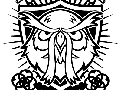 Owl Crest crest keys owl swords