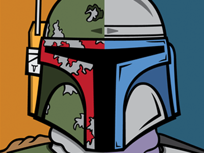 Boba & Jango Fett illustration