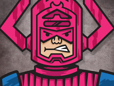 Galactus Portrait galactus illustration marvel vector villian